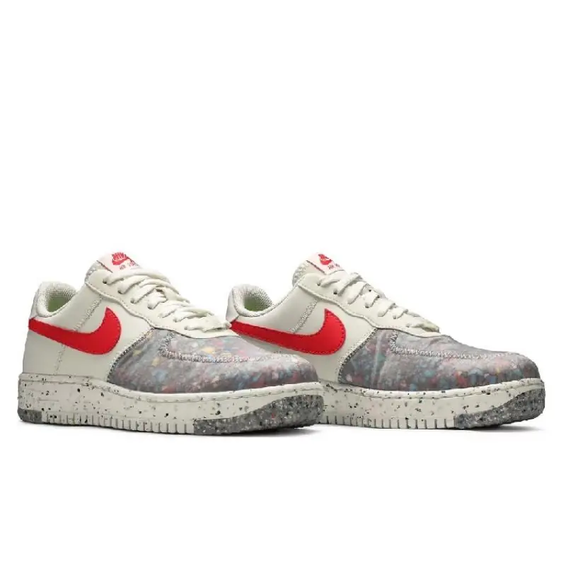 Nike Air Force 1 Crater (W) 'Siren Red' - Image 2