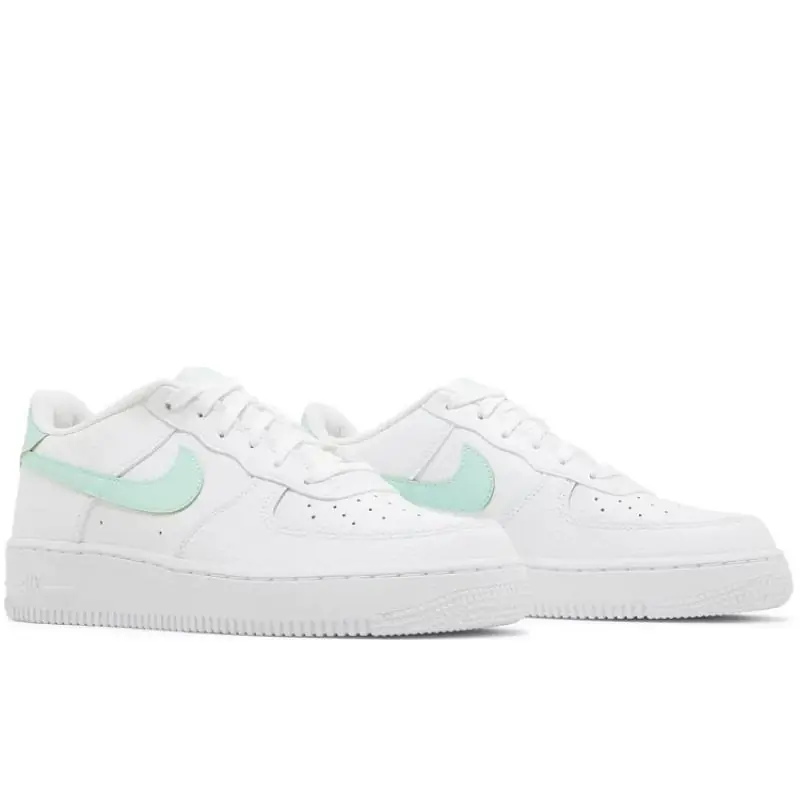 Nike Air Force 1 (GS) - White / Mint Foam - Image 2