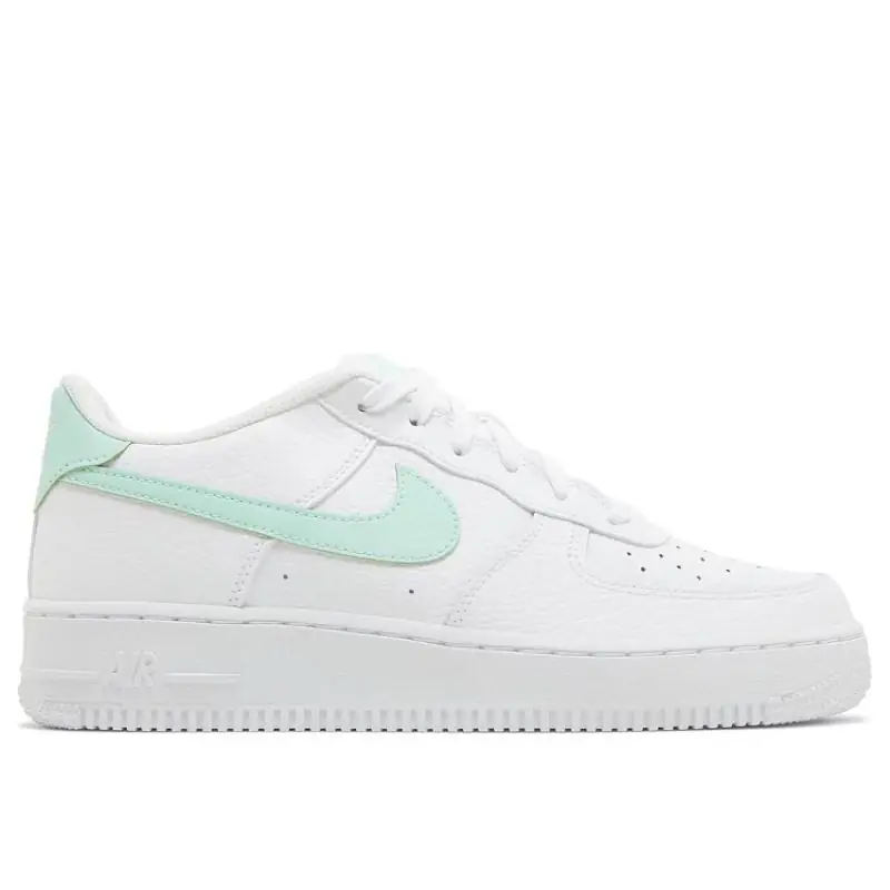 Nike Air Force 1 (GS) - White / Mint Foam