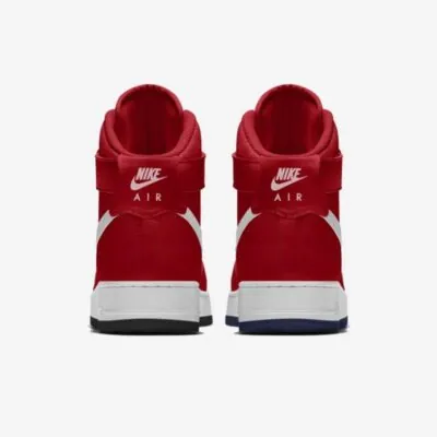 Nike Air Force 1 High NBY - Red / White / Black - Image 3
