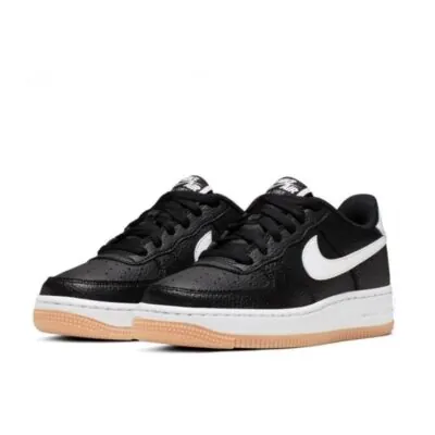 Nike Air Force 1 Low GS 'Black Gum' - Image 2