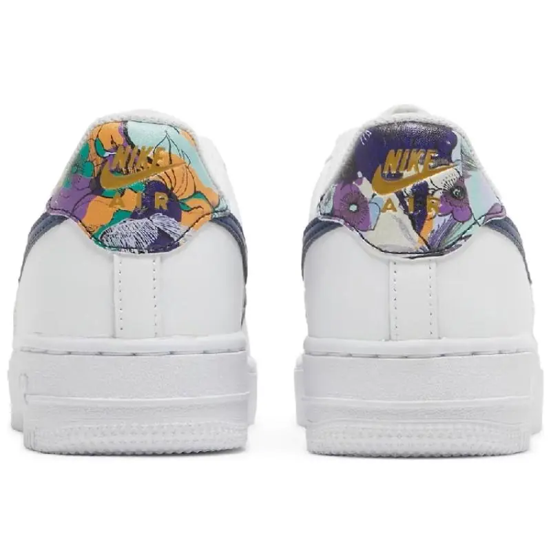 Nike Air Force 1 Low LV8 (GS) 'White Floral' - Image 3