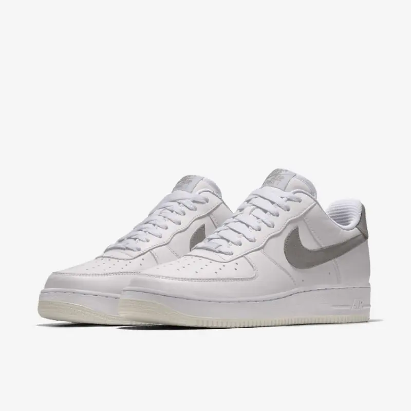 Nike Air Force 1 Low NBY - White / Grey - Image 2
