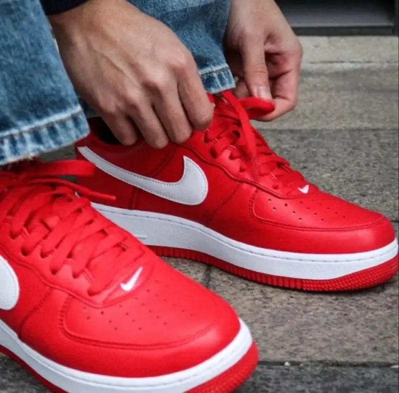 Nike Air Force 1 Low Retro 'University Red' - Image 3