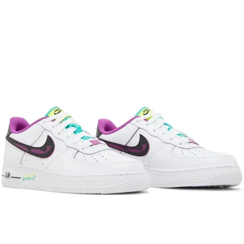 Nike Air Force 1 LV8 (GS) 'Just Do It!' - Image 2
