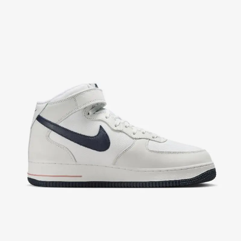Nike Air Force 1 Mid White/Obsidian