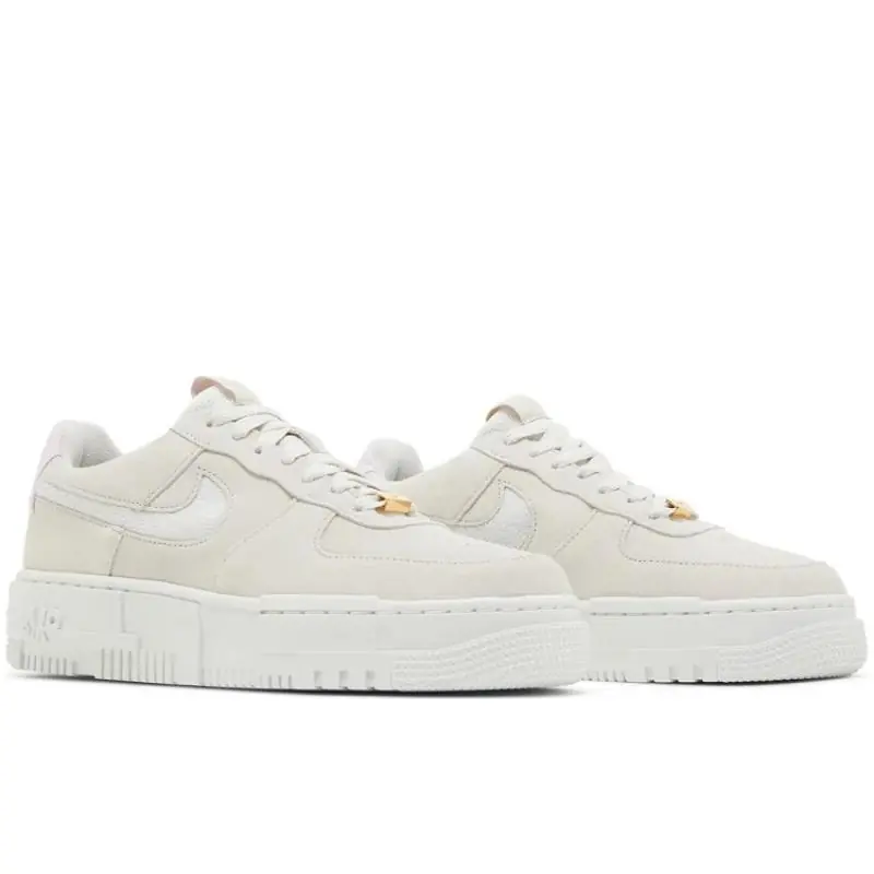 Nike Air Force 1 Pixel (W) - Light Bone / Regal Pink - Image 2
