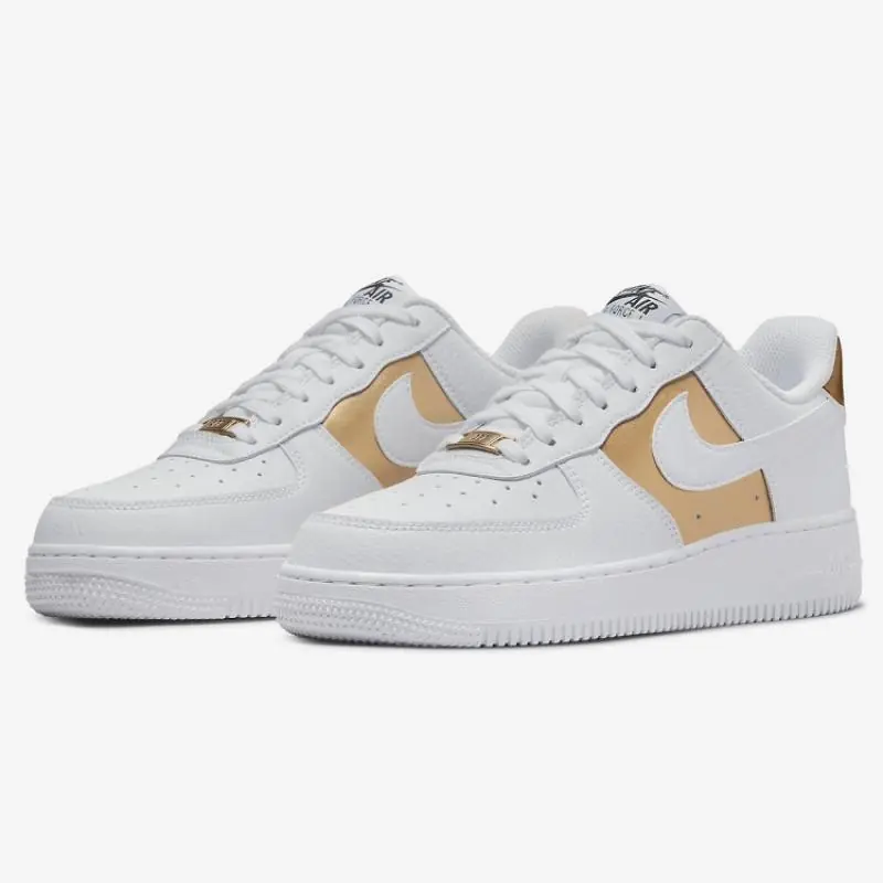 Nike Air Force 1 - White / Bronze - Image 2