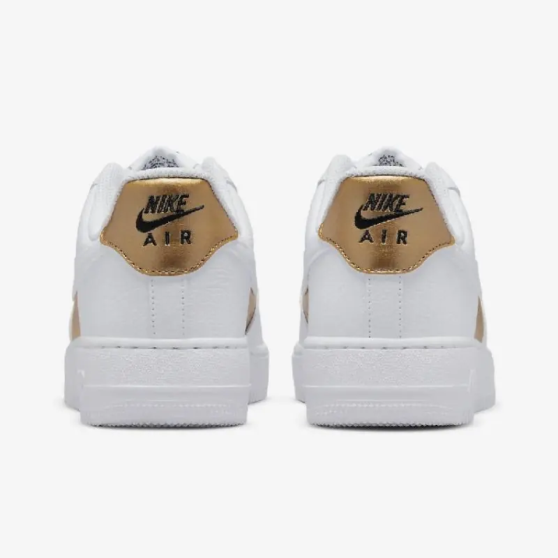 Nike Air Force 1 - White / Bronze - Image 3