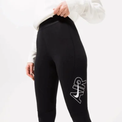 Nike Air High-Rise Women's Leggings Black/Black/White - Image 3