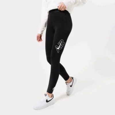 Nike Air High-Rise Women's Leggings Black/Black/White