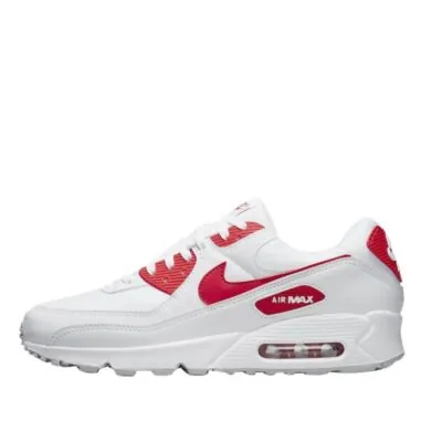 Nike Air Max 90 - White / University Red - Image 2