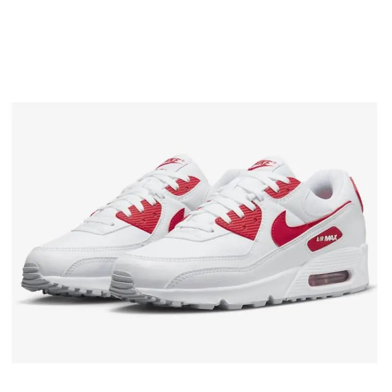 Nike Air Max 90 'White / University Red' - Image 3
