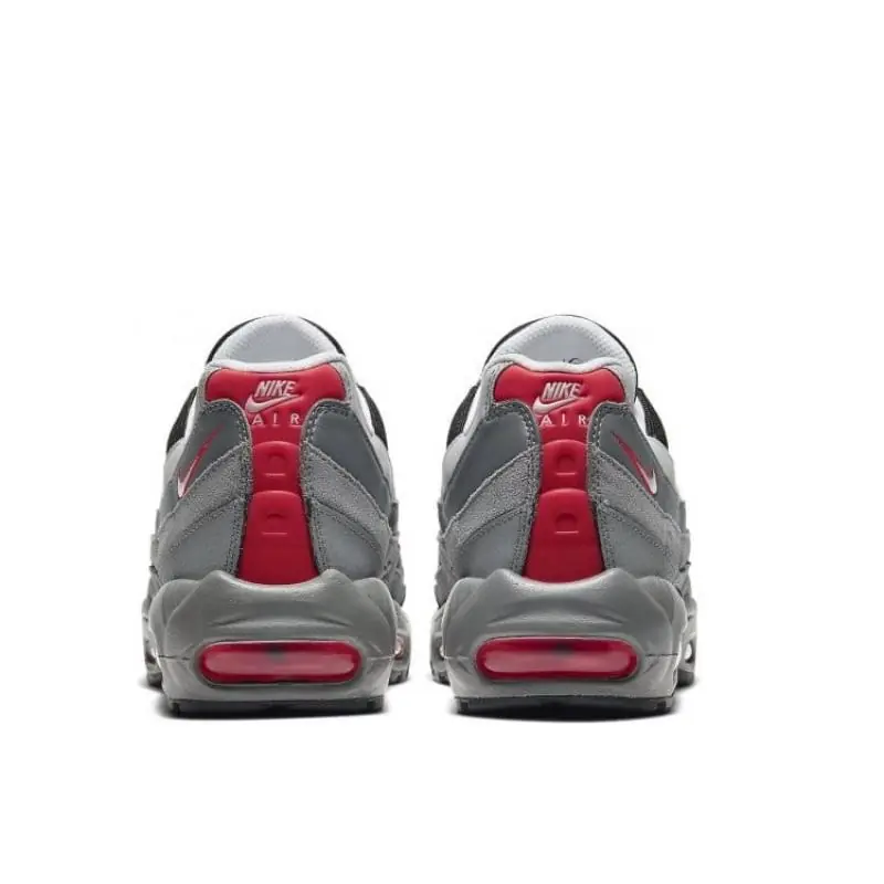 Nike Air Max 95 Essential 'Particle Grey Track Red' - Image 3