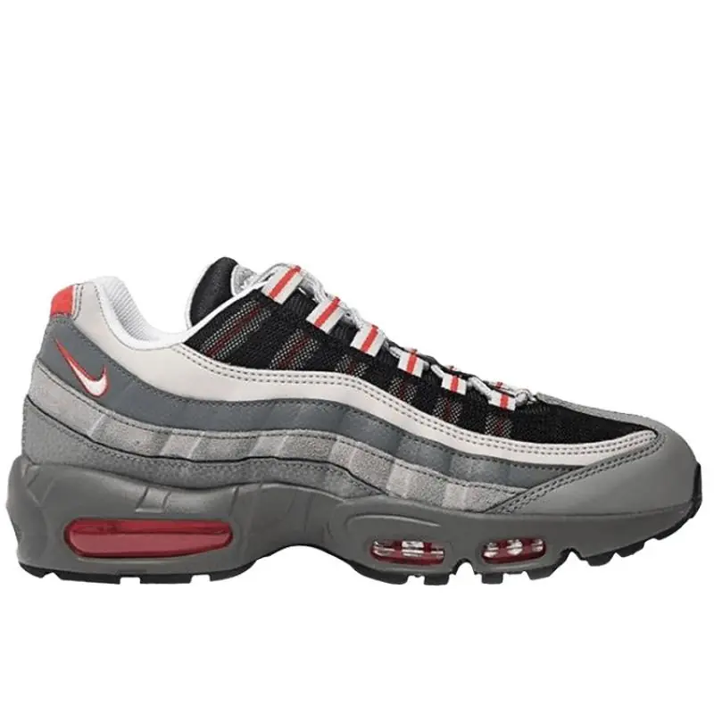 Nike Air Max 95 Essential 'Particle Grey Track Red'