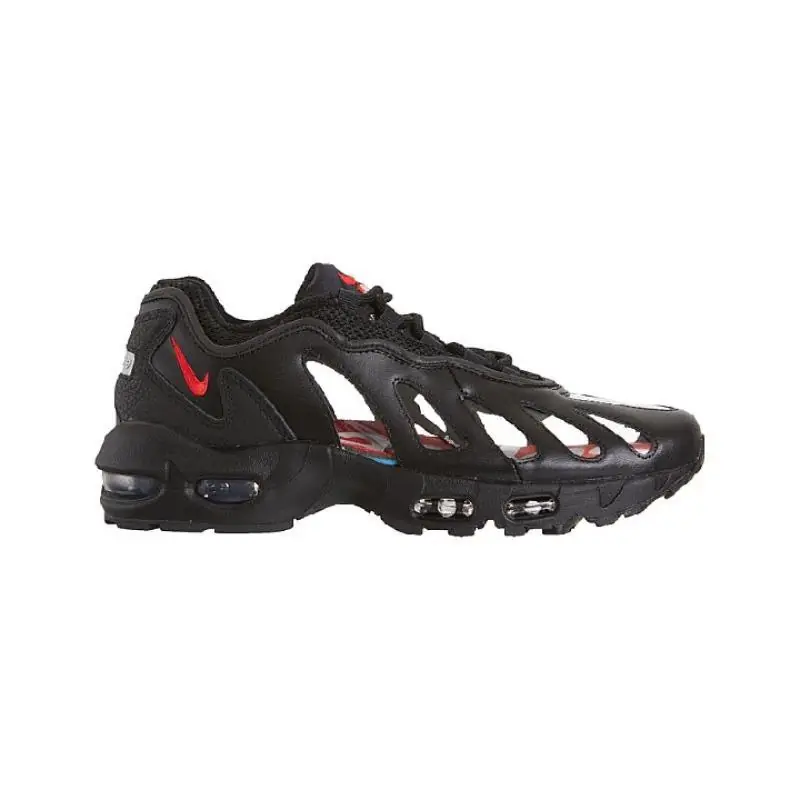Nike Air Max 96/Supreme Black/Speed Red/Clear