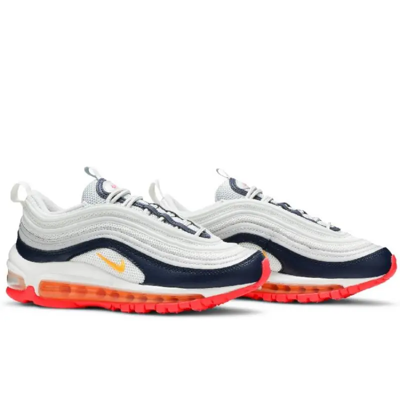Nike Air Max 97 'Platinum Navy Orange' - Image 2