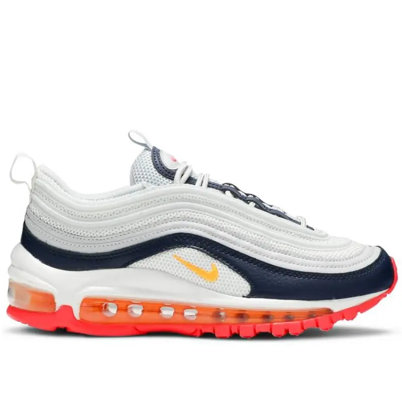 Nike Air Max 97 'Platinum Navy Orange'