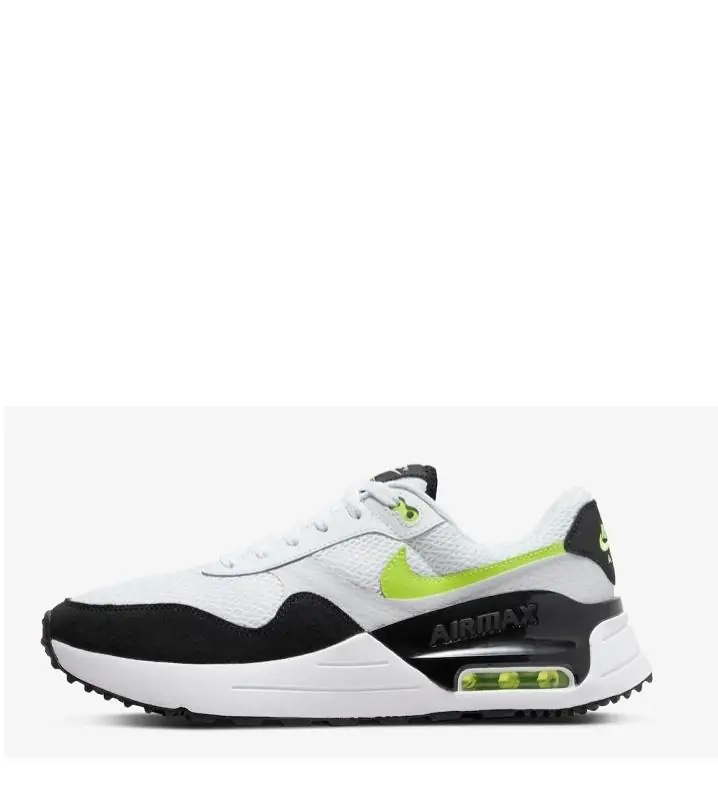 Nike Air Max System White Volt - Image 2