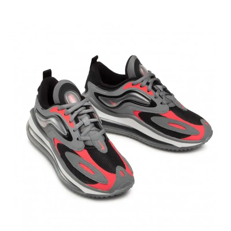 Nike Air Max Zephyr GS 'Smoke Grey Siren Red' - Image 2