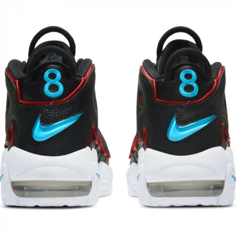 Nike Air More Uptempo 'Black/Red' - Image 3