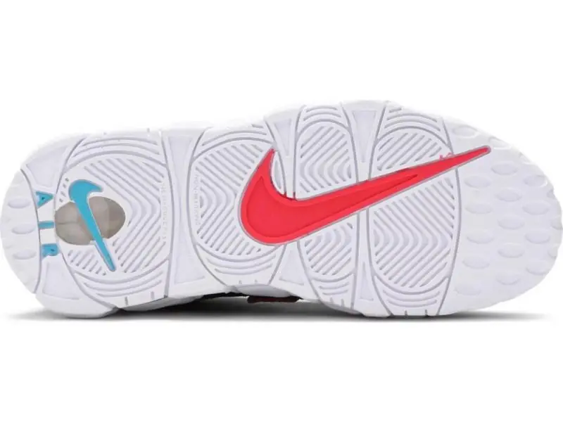 Nike Air More Uptempo 'Black/Red' - Image 4