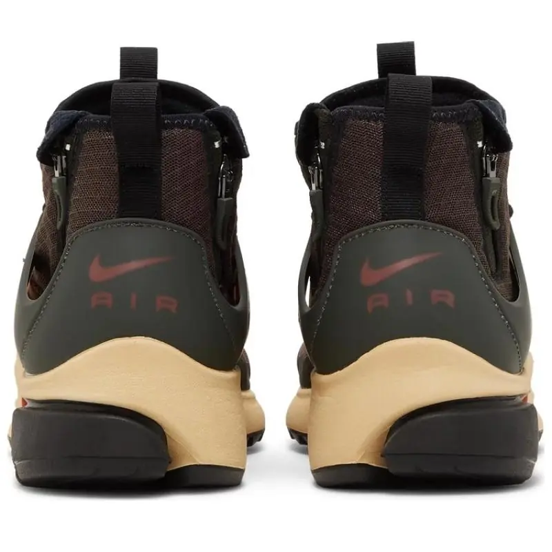 Nike Air Presto Mid Utility-Brown/Sesame - Image 3