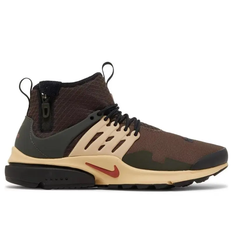 Nike Air Presto Mid Utility-Brown/Sesame