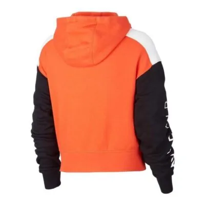 Nike Air Short Hoodie (W) - Orange - Image 2