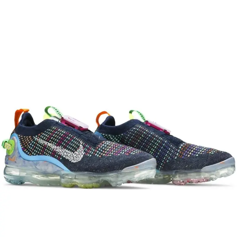 Nike Air VaporMax 2020 Flyknit (W) - Deep Royal Blue / Multi - Image 2