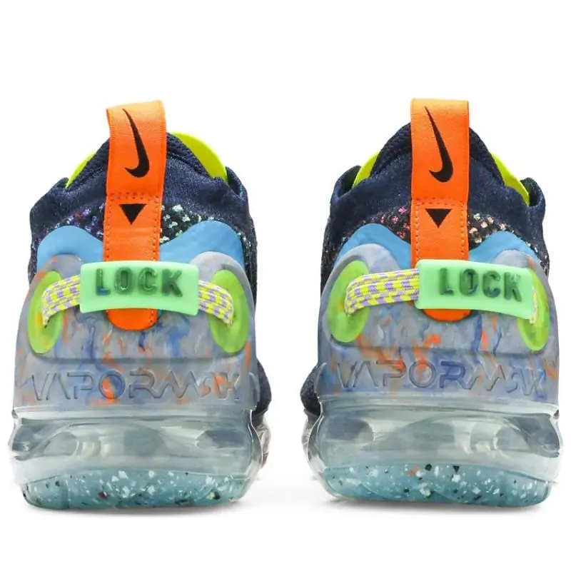 Nike Air VaporMax 2020 Flyknit (W) - Deep Royal Blue / Multi - Image 3