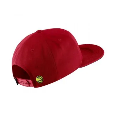 Nike Atlanta Hawks Aerobill NBA Hat - University Red/ Black - Image 2
