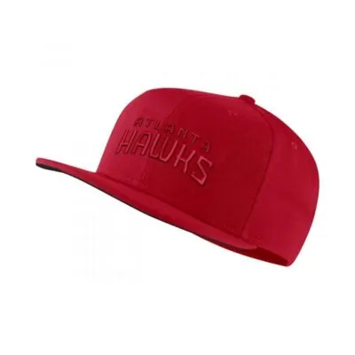 Nike Atlanta Hawks Aerobill NBA Hat - University Red/ Black