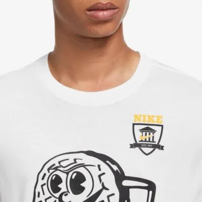 Nike Basketball "University"  T-Shirt - White - Image 2