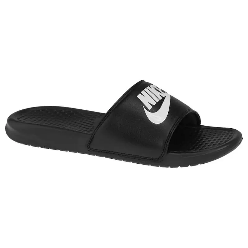 Nike Benassi Slide Black And White