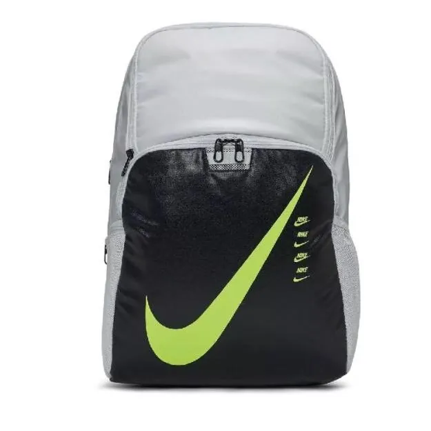 Nike Brasilia XL Backpack Grey/Green