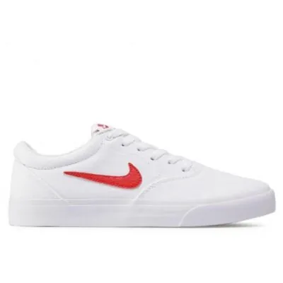 Nike Charge Canvas SB 'White University Red'