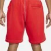 Nike Classic Fleece Shorts 'Red' - Image 4