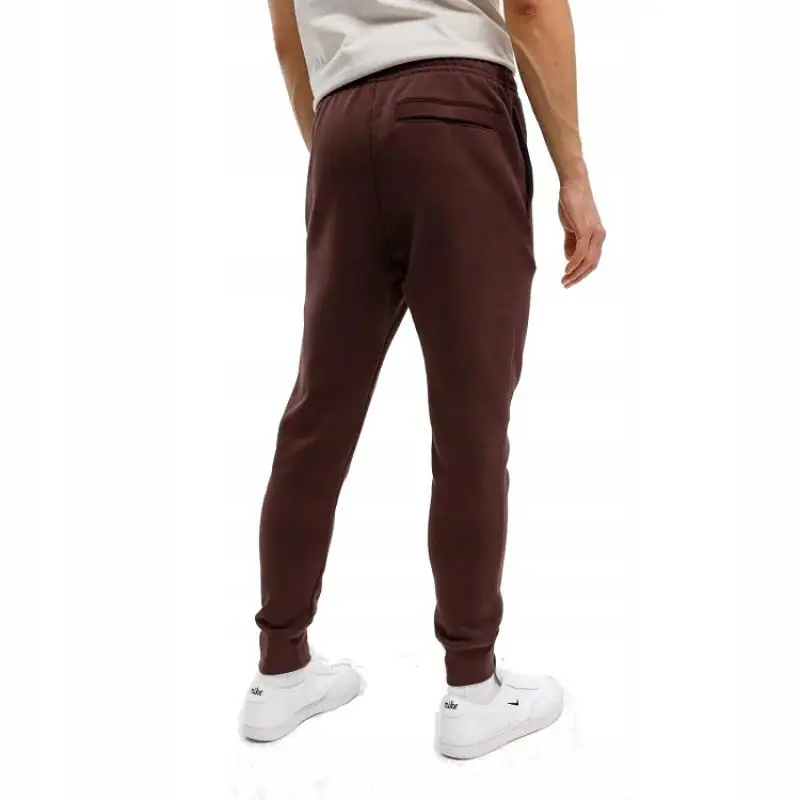 Nike Club Fleece Joggers 'Maroon' - Image 3