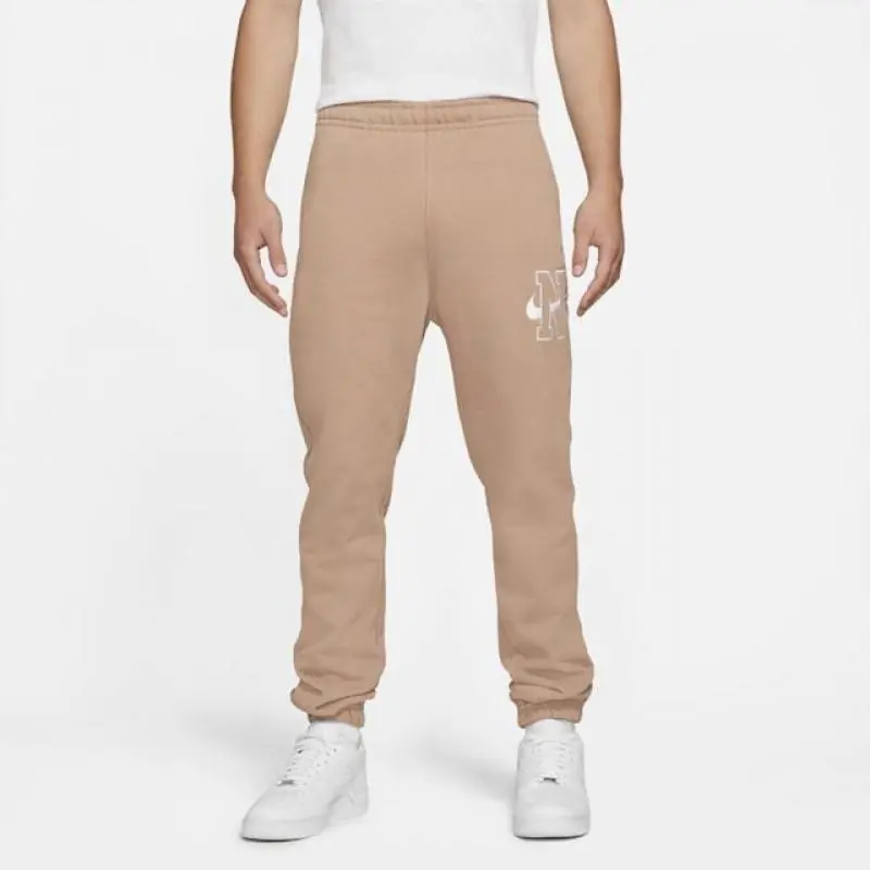 Nike Sportswear Club Fleece Trousers - Desert Dust - Image 2