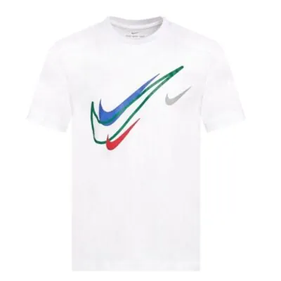 Nike Court Swoosh Logo T-Shirt White