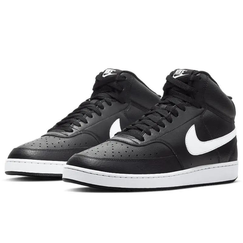Nike Court Vision Mid 'Black & White' - Image 2