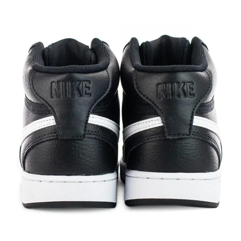 Nike Court Vision Mid 'Black & White' - Image 3