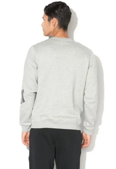 Nike Crew Neck Fleece in Grey - Image 2