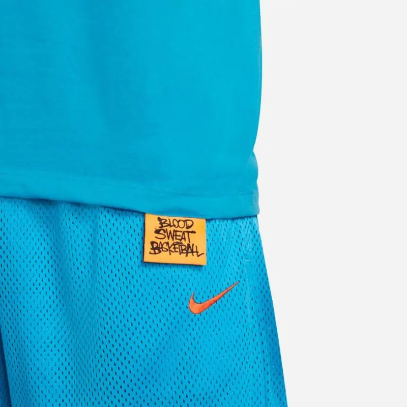 Nike Dri-Fit Basketball Before Breakfast T- Shirt - Laser Blue - Image 3