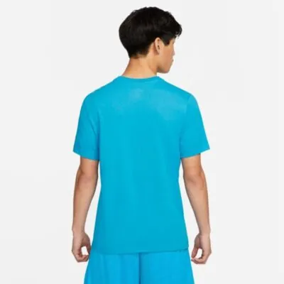 Nike Dri-Fit Basketball Before Breakfast T- Shirt - Laser Blue - Image 4