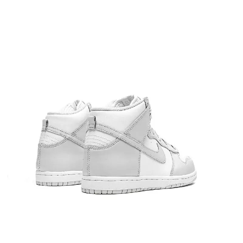 Nike Dunk High Retro (PS) 'White Vast Grey' - Image 3
