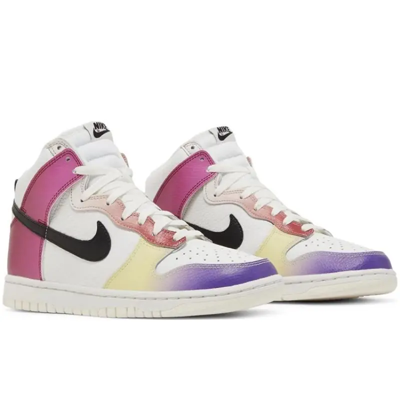 Nike Dunk High (W) 'Multi-Color Gradient' - Image 2