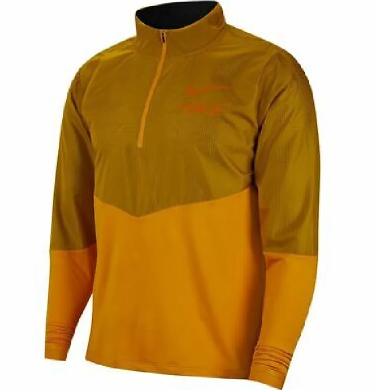 Nike Element Hybrid GX Sweatshirt Dark Sulfur/Reflective Silver