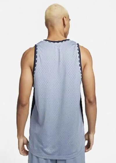 Nike Giannis Dri-Fit Lightweight Basketball Tank Navy - Image 2